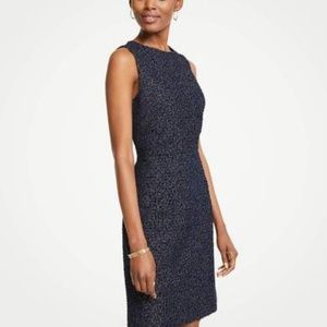 Blue Tweed Ann Taylor Work Dress 🤗